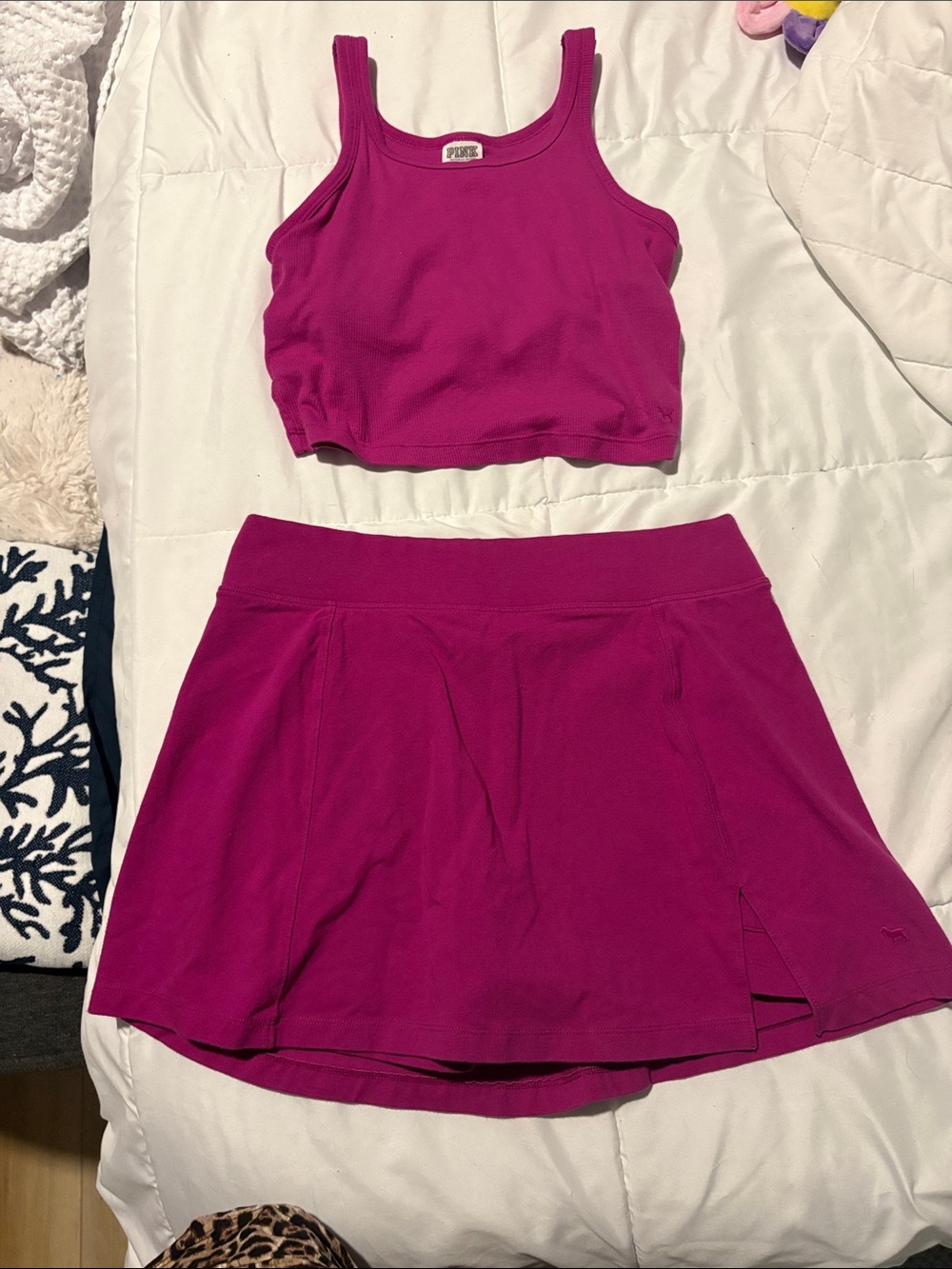 PINK Victoria's Secret Bright Pink Tee